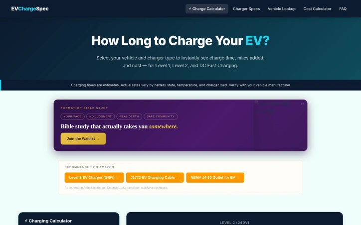 Preview of EVChargeSpec