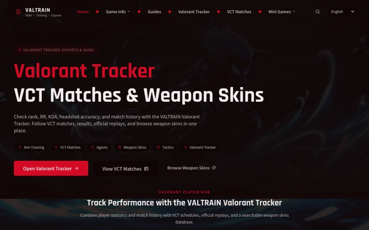 Preview of VALTRAIN