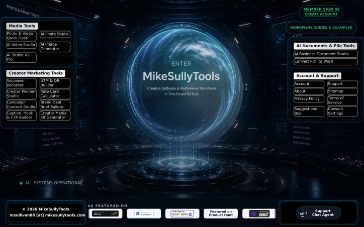 Preview of MikeSullyTools