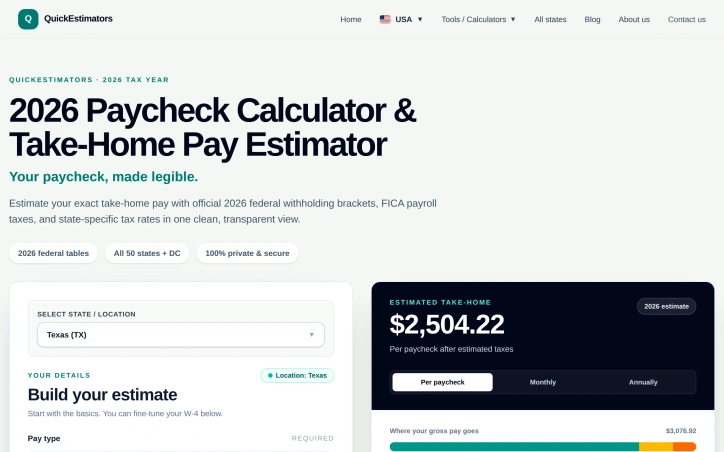 Preview of QuickEstimators