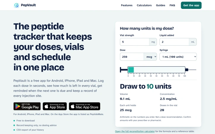 Preview of PepVault