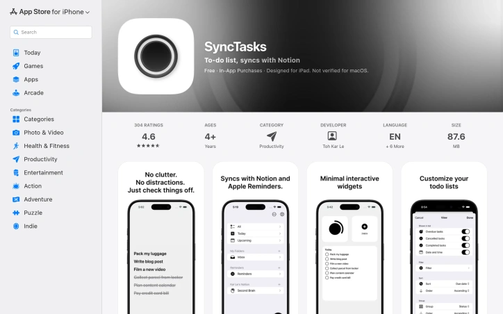 Focus Session by SyncTasks preview
