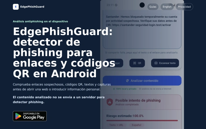 Preview of EdgePhishGuard