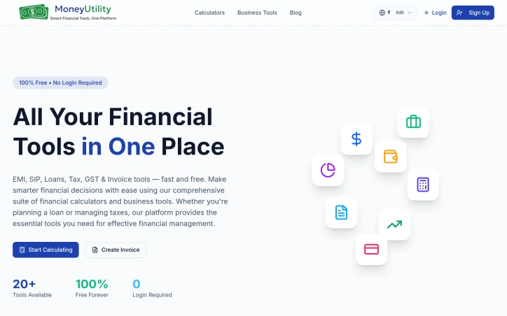 Preview of MoneyUtility