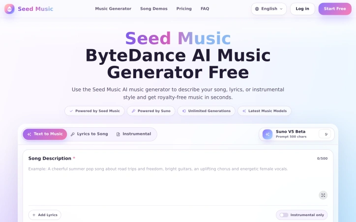 Preview of Seed Music