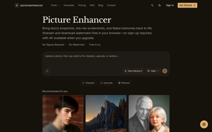 Preview of Picture Enhancer