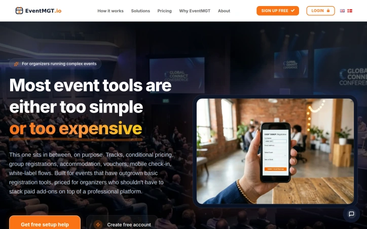 Preview of EventMGT