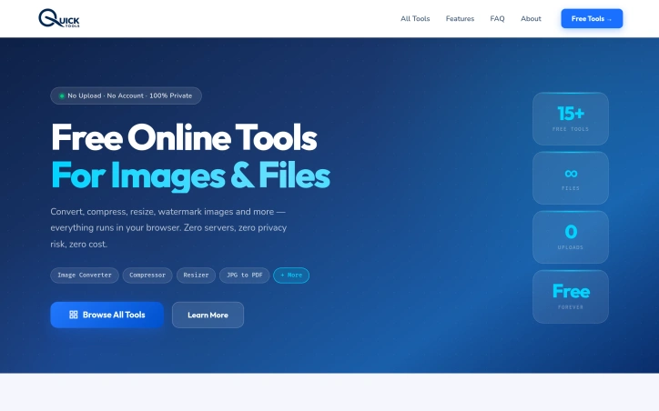 Quick Tools preview