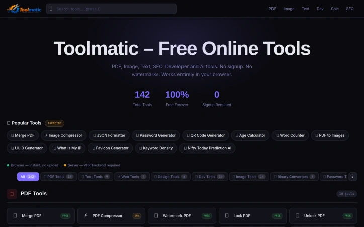 Preview of Toolmatic