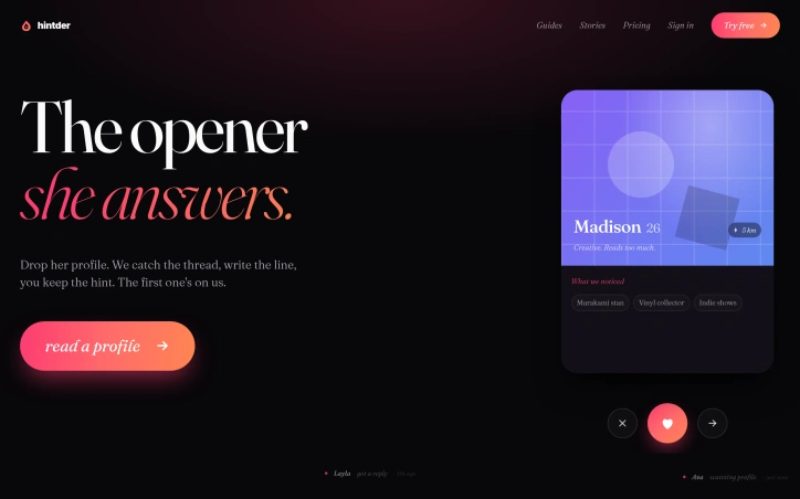 Preview of Hintder