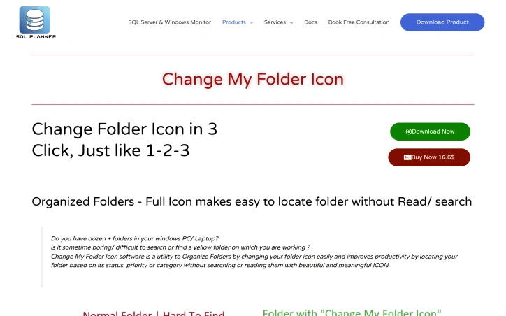 Change My Folder Icon preview