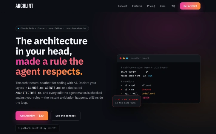 Preview of Archlint