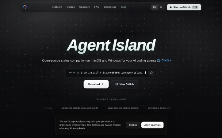 Preview of Agent Island