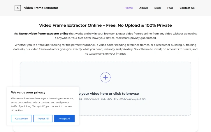 Preview of Video Frame Extractor