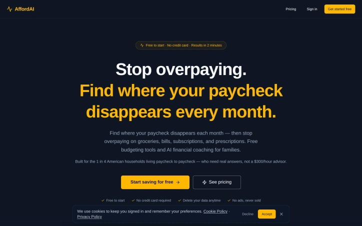 Preview of AffordAI
