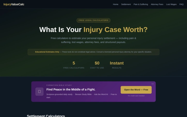 Preview of InjuryValueCalc