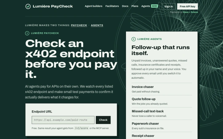 Preview of Lumière PayCheck