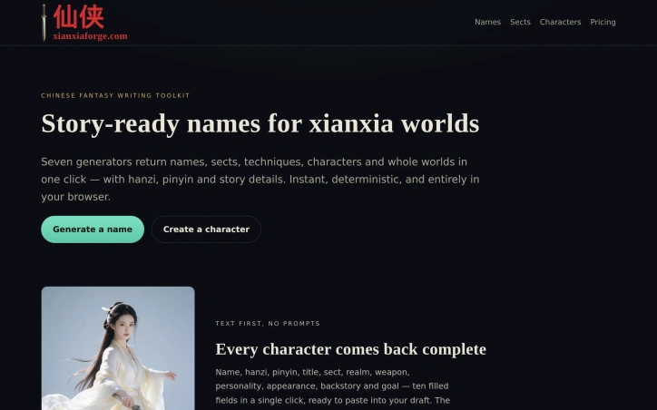 Preview of XianxiaForge