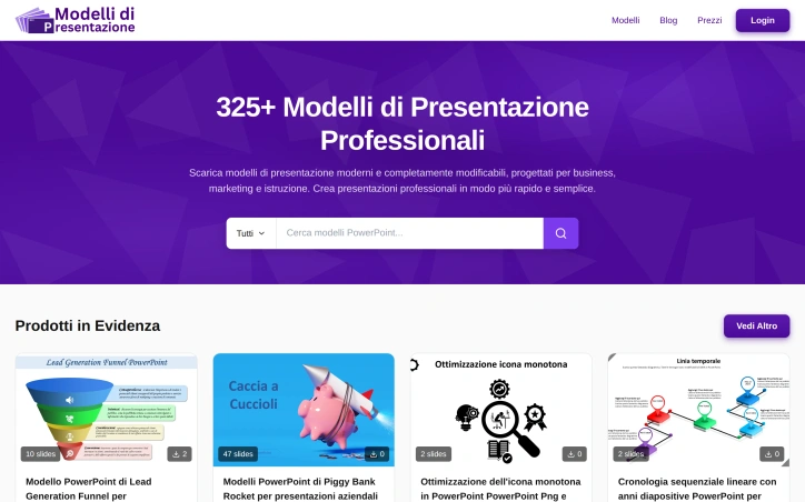 Preview of Modelli di Presentazione