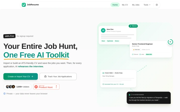Preview of JobResume