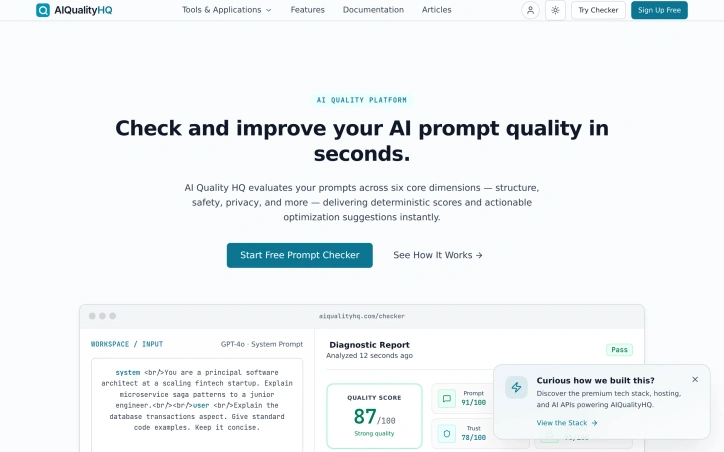 Preview of AIQualityHQ