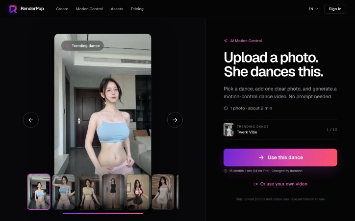 Preview of RenderPop