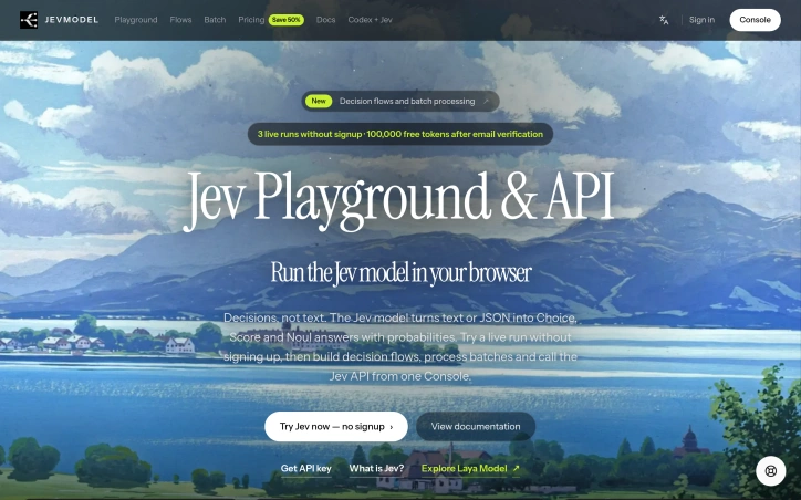 Preview of JevModel