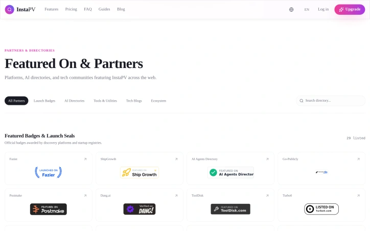 Preview of InstaPV