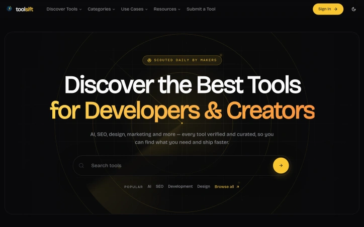 Preview of ToolSift