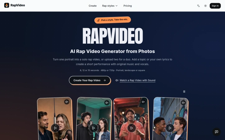 Preview of RapVideo