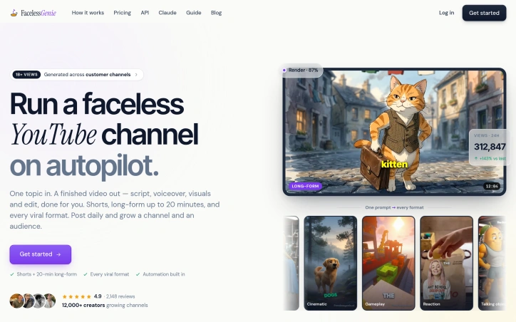 Preview of FacelessGenie