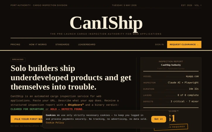 Preview of CanIShip