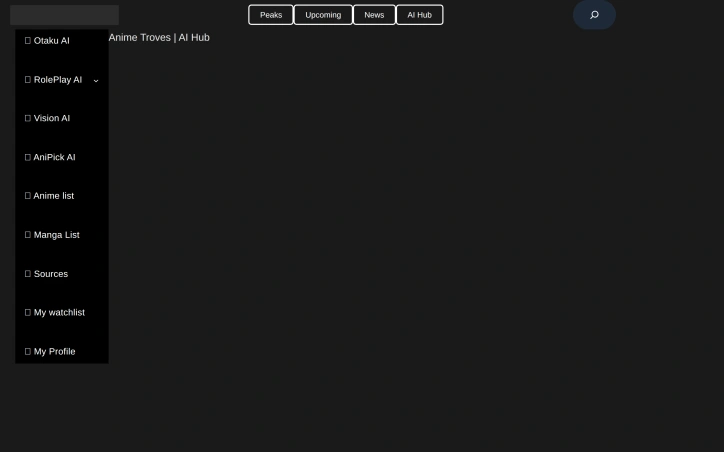 Preview of Anitroves AI Hub