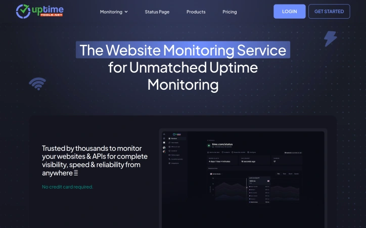 Preview of UpTimeTools