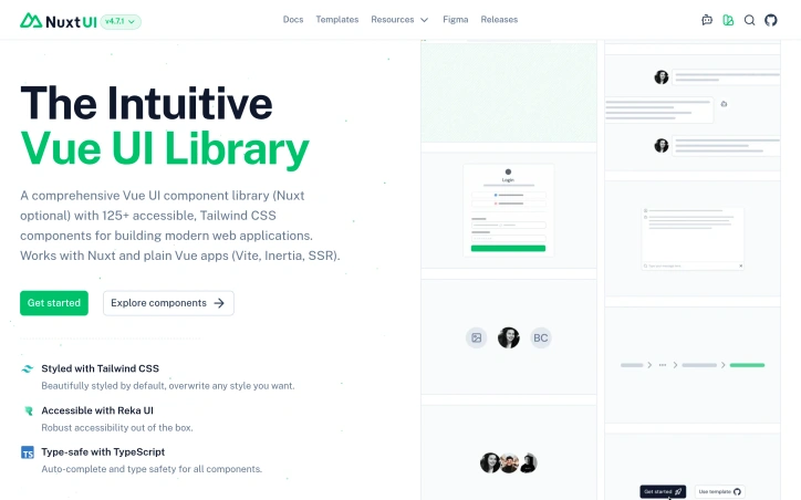 Nuxt UI v4 preview