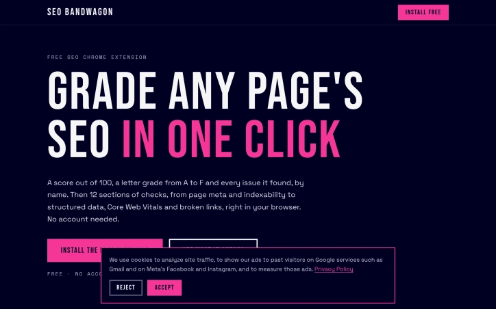 Preview of SEO Bandwagon
