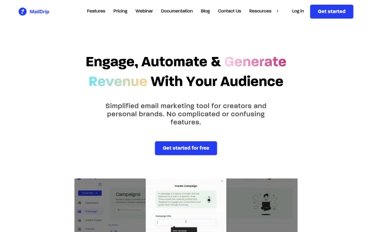 Preview of MailDrip
