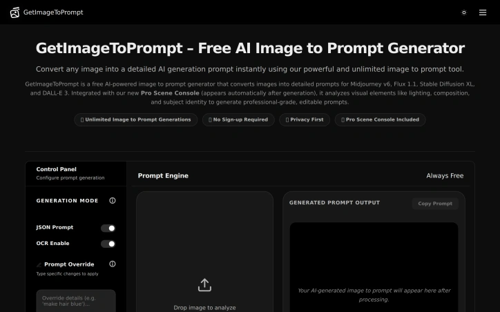 Preview of GetImageToPrompt
