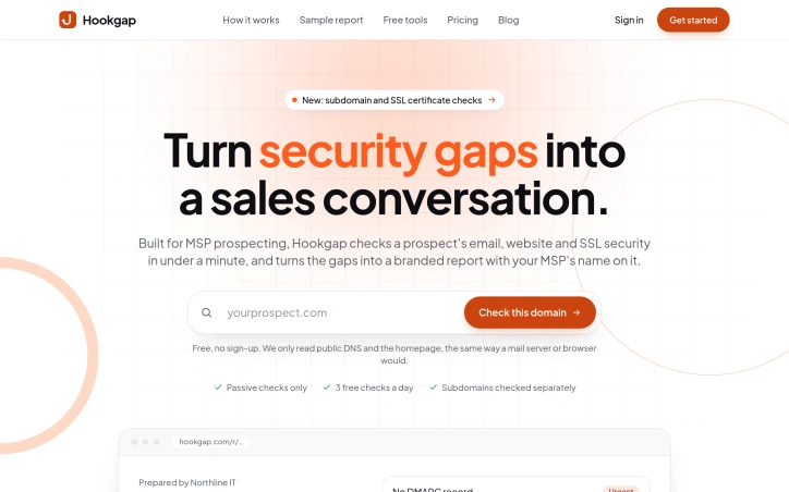 Preview of Hookgap