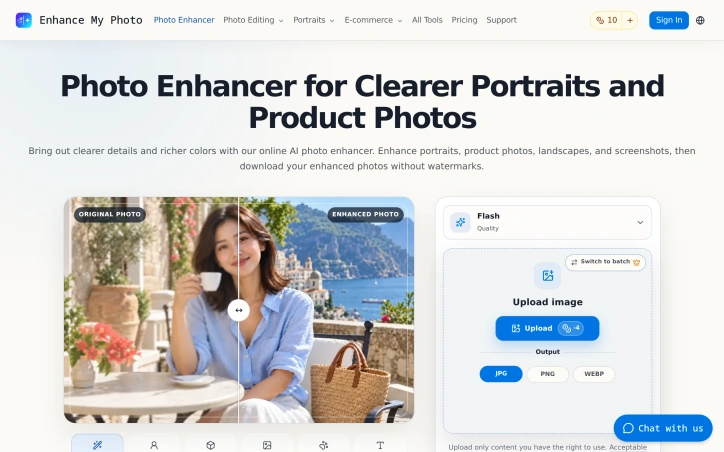 Preview of Enhance My Photo