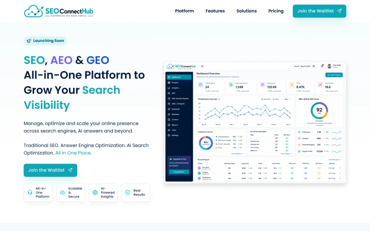 Preview of SEOConnectHub