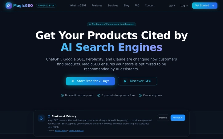Preview of MagicGEO