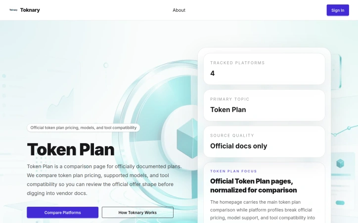 Preview of AI Token Plan