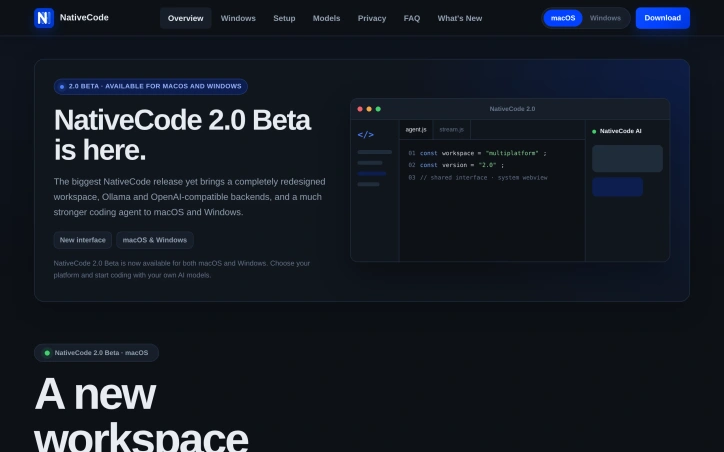 Preview of NativeCode