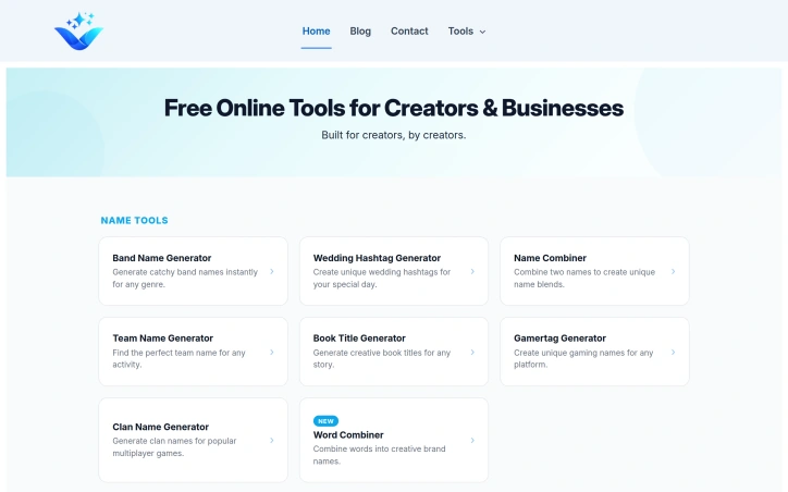 Preview of Free Tools Valley