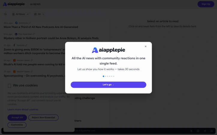 AIApplePie preview
