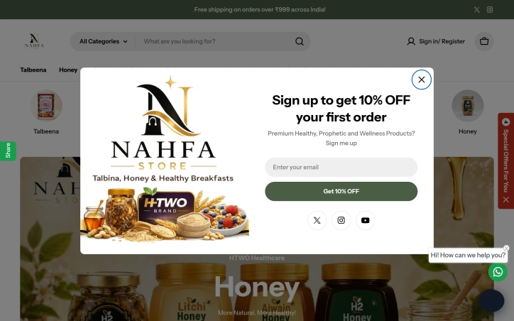 Preview of Nahfa Store