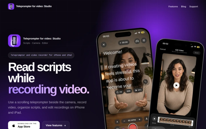 Preview of Teleprompter Studio