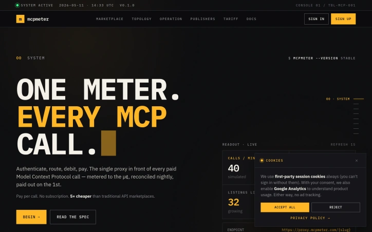 Preview of mcpmeter