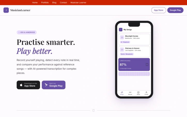 Preview of Musician Learner